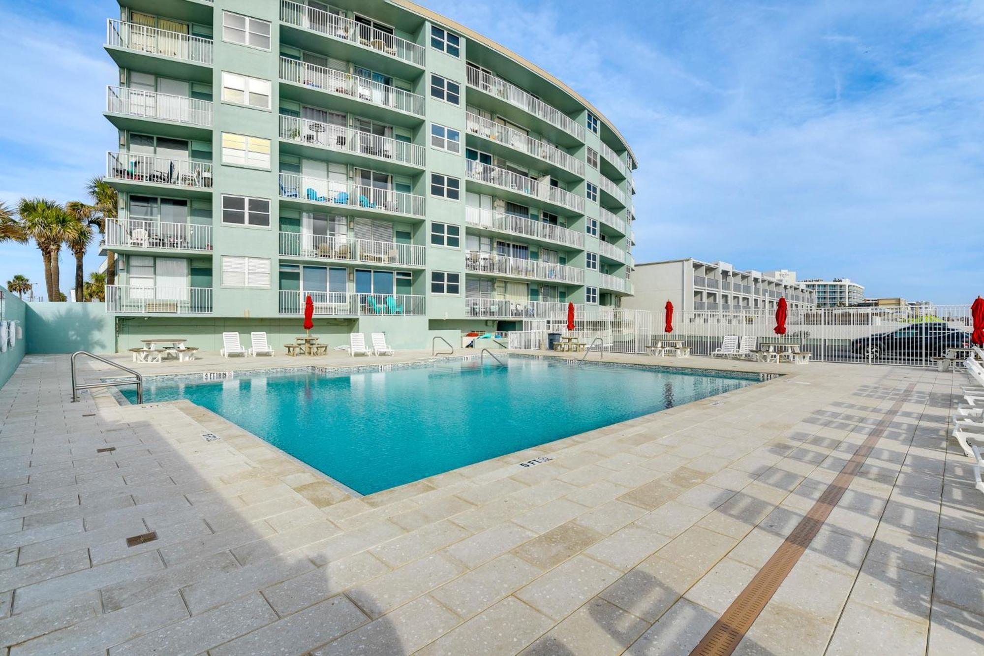 Updated Daytona Beach Oceanfront Studio! Esterno foto